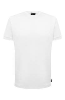 Хлопковая футболка Giorgio Armani
