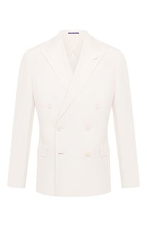 Пиджак из шелка и льна Ralph Lauren
