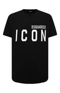 Хлопковая футболка Icon Dsquared2