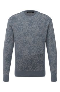 Джемпер из шелка и шерсти Zegna