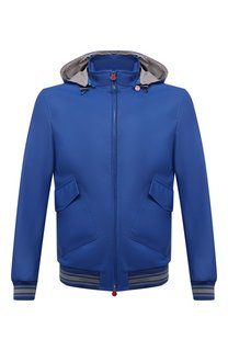 Кожаный бомбер Kiton
