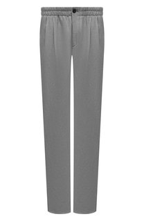 Брюки из вискозы и льна Giorgio Armani