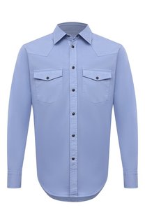 Хлопковая рубашка Brioni