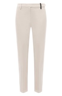 Хлопковые брюки Brunello Cucinelli