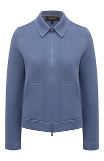 Кардиган из шелка и хлопка Loro Piana