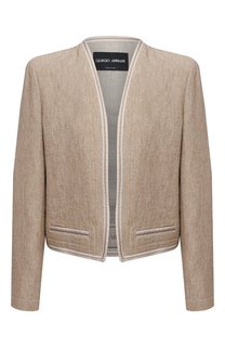Льняной жакет Giorgio Armani