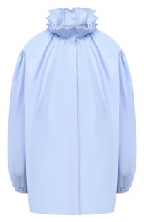 Хлопковая блузка Alexander McQueen