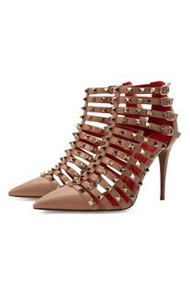 Кожаные ботильоны Rockstud Alcove Valentino