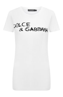 Хлопковая футболка Dolce & Gabbana