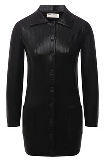 Кардиган из вискозы Saint Laurent