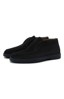 Замшевые ботинки Yalta Santoni