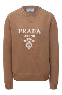 Свитер из шерсти и кашемира Prada