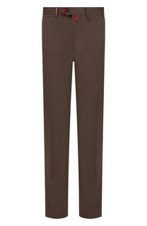 Брюки из шерсти и кашемира Kiton