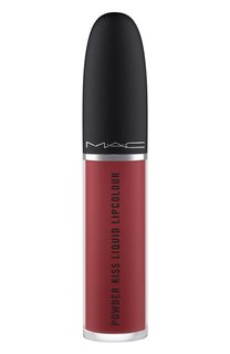 Жидкая помада Powder Kiss, оттенок Fashion Emergency (5ml) MAC