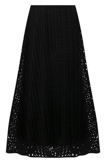 Юбка из хлопка и вискозы Valentino