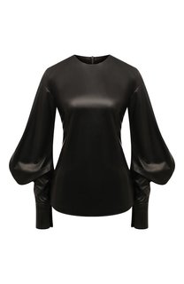 Кожаная блузка Tom Ford