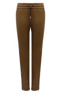 Кожаные брюки Saint Laurent