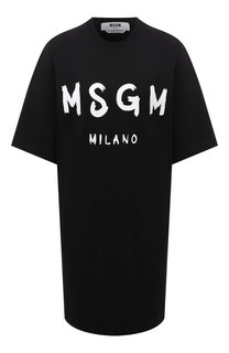 Хлопковое платье MSGM