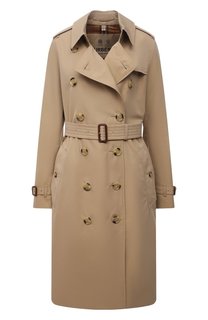 Хлопковый тренч Kensington Burberry