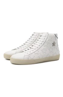 Кожаные кеды SL/06 Saint Laurent