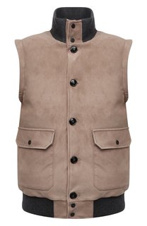Комбинированный жилет Kiton