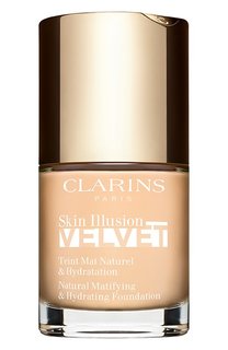 Увлажняющий тональный крем с матовым покрытием Skin Illusion Velvet, 100.3N shell (30ml) Clarins