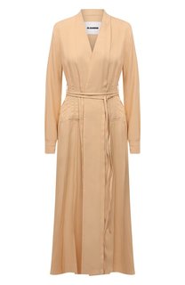 Платье из вискозы Jil Sander