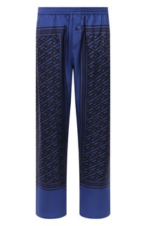Шелковые пижамные брюки Versace