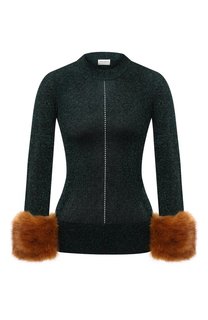 Пуловер из вискозы Saint Laurent
