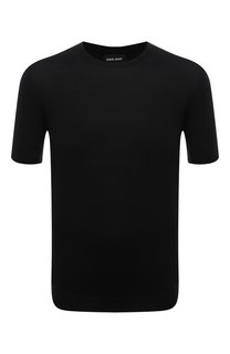 Джемпер из шелка и хлопка Giorgio Armani