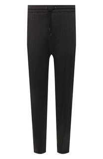 Брюки из хлопка и вискозы Giorgio Armani