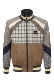 Шерстяной бомбер Dolce & Gabbana