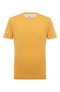 Хлопковая футболка Brunello Cucinelli