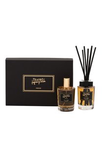 Подарочный набор Pura Ambra Collection Mini Sinfonia диффузор + спрей (100+100ml) TEATRO