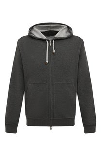 Хлопковая толстовка Brunello Cucinelli