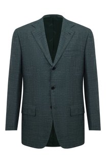 Пиджак из кашемира и шелка Kiton