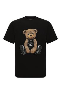 Хлопковая футболка DOMREBEL