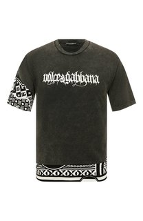 Хлопковая футболка Dolce & Gabbana