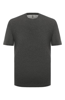 Хлопковая футболка Brunello Cucinelli