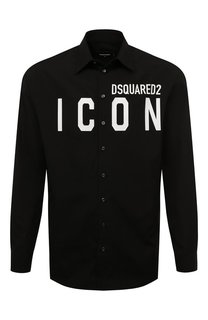 Хлопковая рубашка Icon Dsquared2