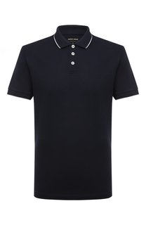 Хлопковое поло Giorgio Armani