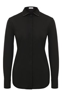 Хлопковая рубашка Brunello Cucinelli