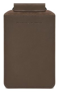 Кожаный чехол для iPhone Brunello Cucinelli