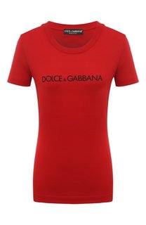 Хлопковая футболка Dolce & Gabbana