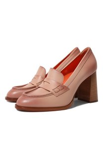 Кожаные туфли Santoni