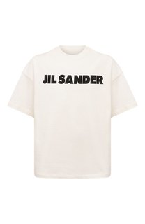 Хлопковая футболка Jil Sander