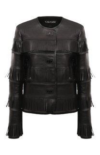 Кожаный жакет Tom Ford