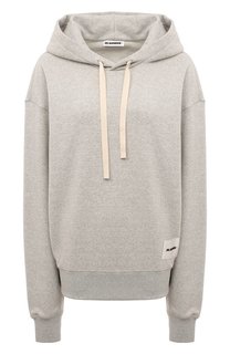 Хлопковое худи Jil Sander