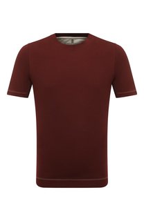 Хлопковая футболка Brunello Cucinelli