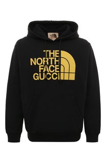 Хлопковое худи The North Face x Gucci Gucci